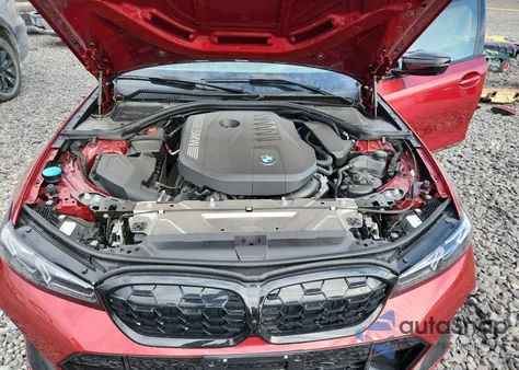 2025 BMW M340Xi z USA, uszkodzony, nr VIN 3MW69FT09S8F02834